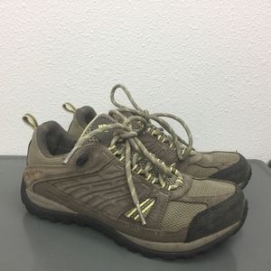 Women's Columbia Brown Waterproof Hiking Shoes 7